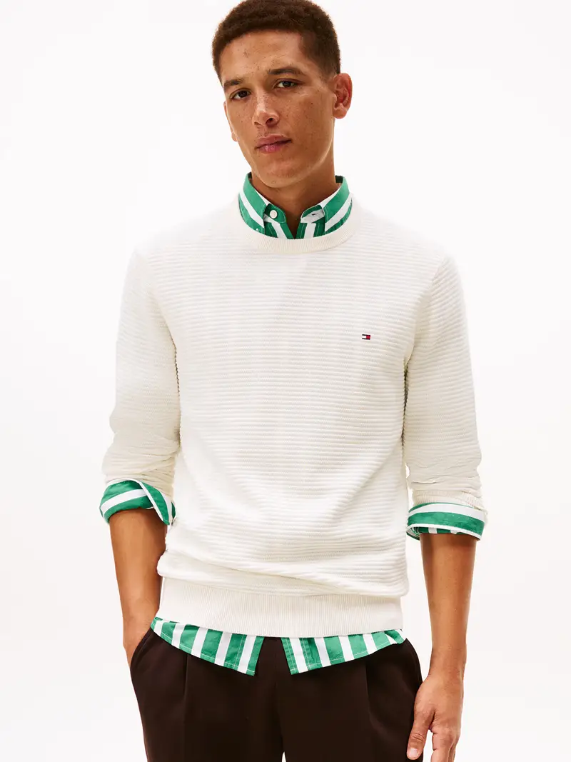 Pullover 'SEASONAL' crema miniatura 2