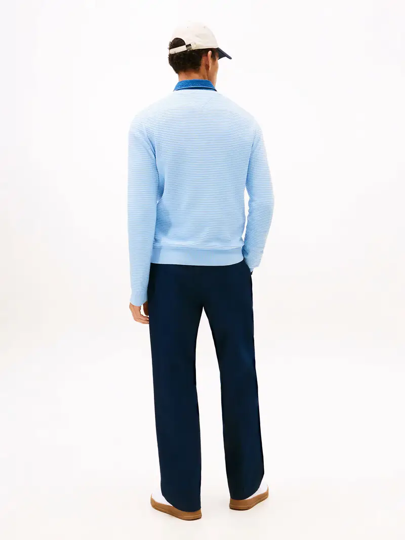 Pullover SEASONAL navy / blu cielo / rosso / bianco miniatura 3