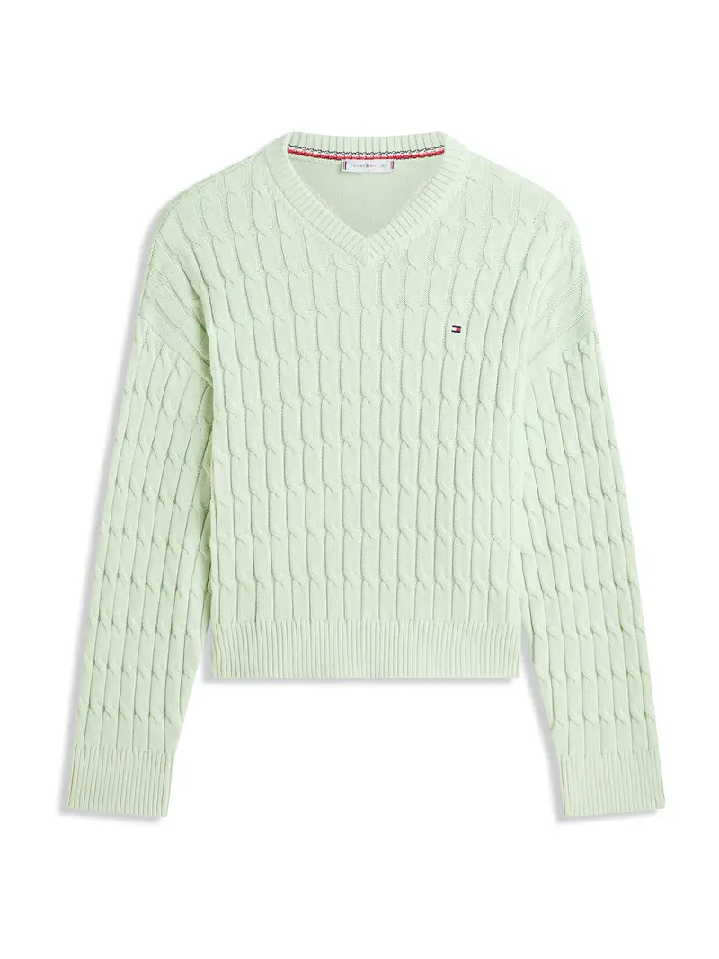 Pullover verde chiaro