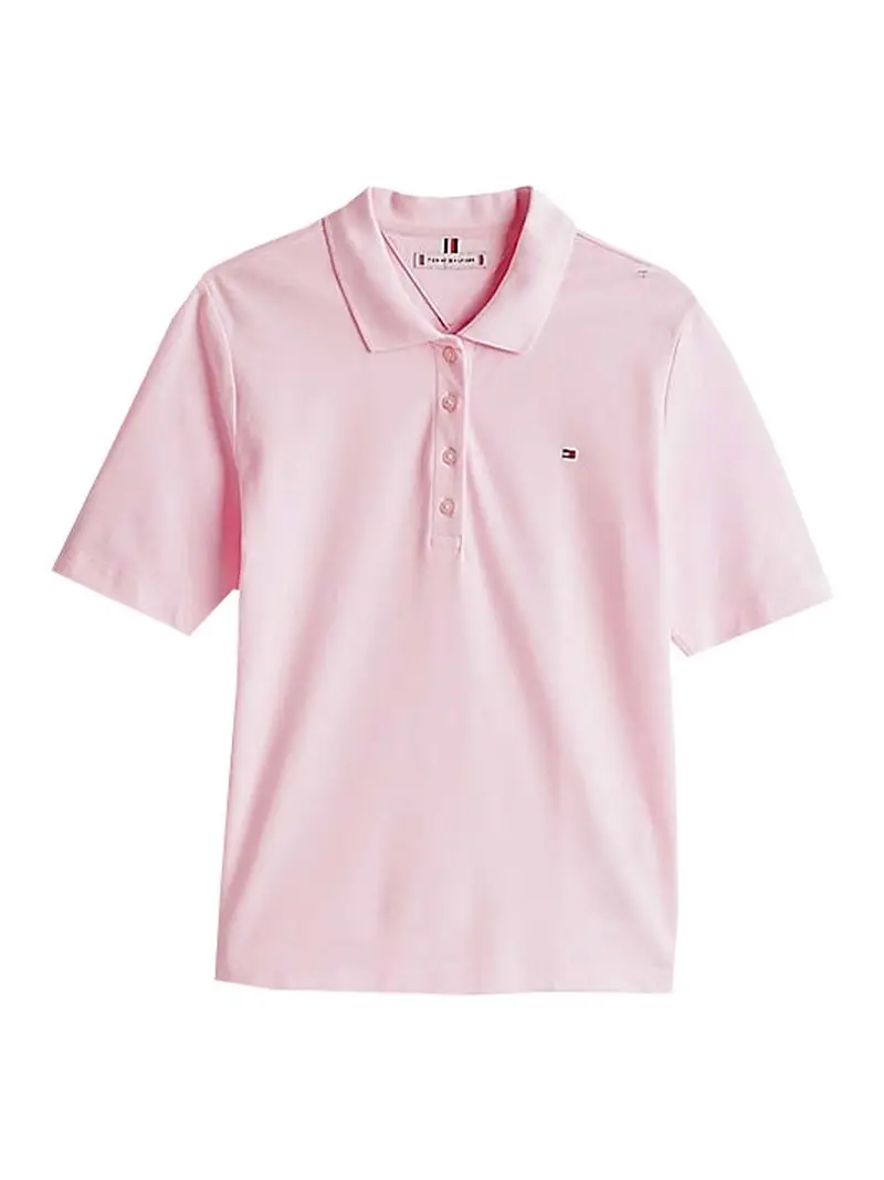 Reg Pique Polo Rosa Chiaro