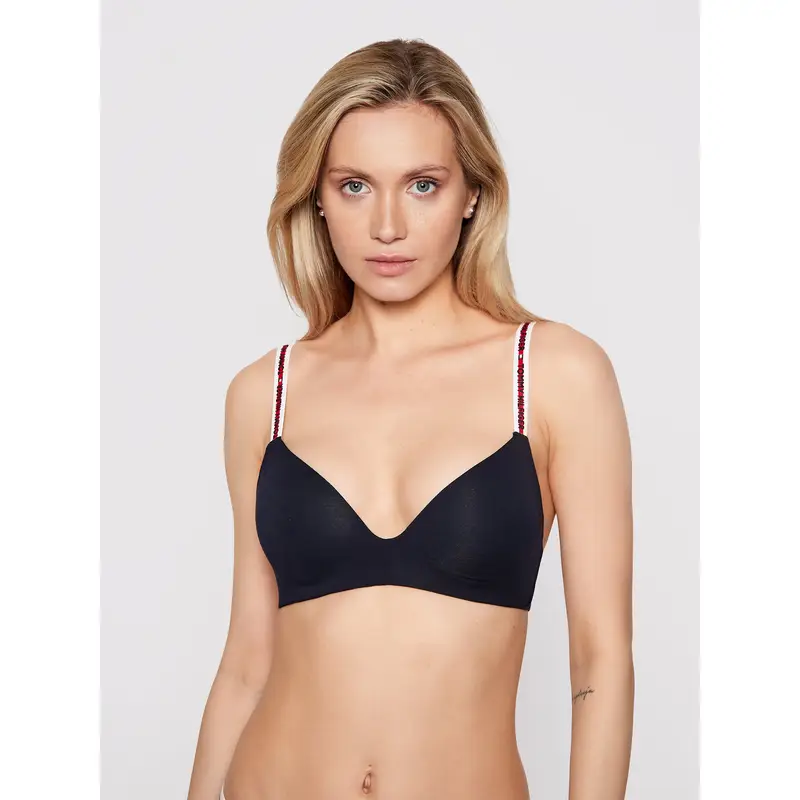 Reggiseno senza ferretto Lighty Lined UW0UW02413 Blu scuro