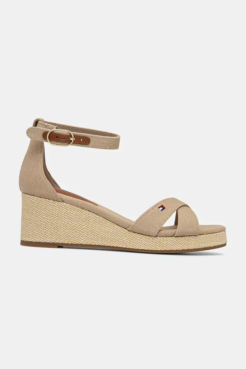 sandali FLAG CRISS-CROS MID WEDGE ESPAD colore beige FW0FW08481 miniatura 2