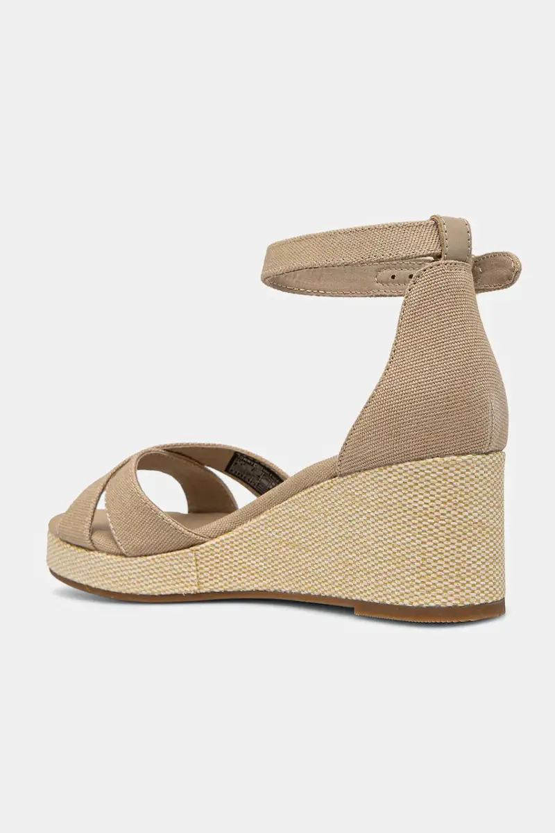 sandali FLAG CRISS-CROS MID WEDGE ESPAD colore beige FW0FW08481 miniatura 3