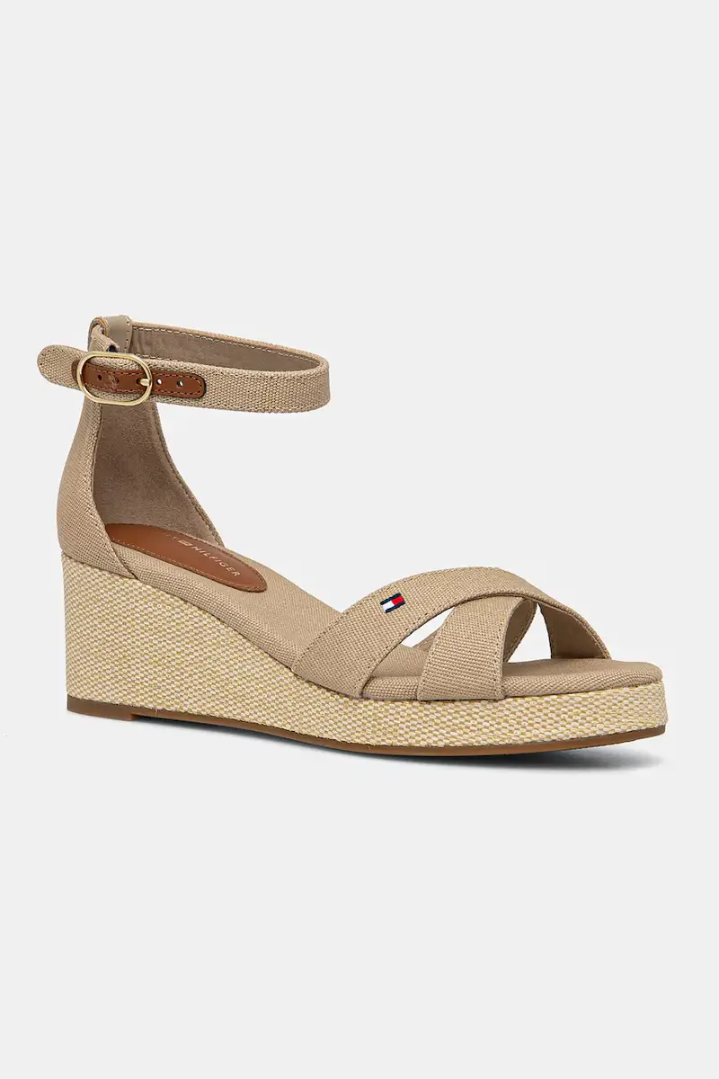sandali FLAG CRISS-CROS MID WEDGE ESPAD colore beige FW0FW08481