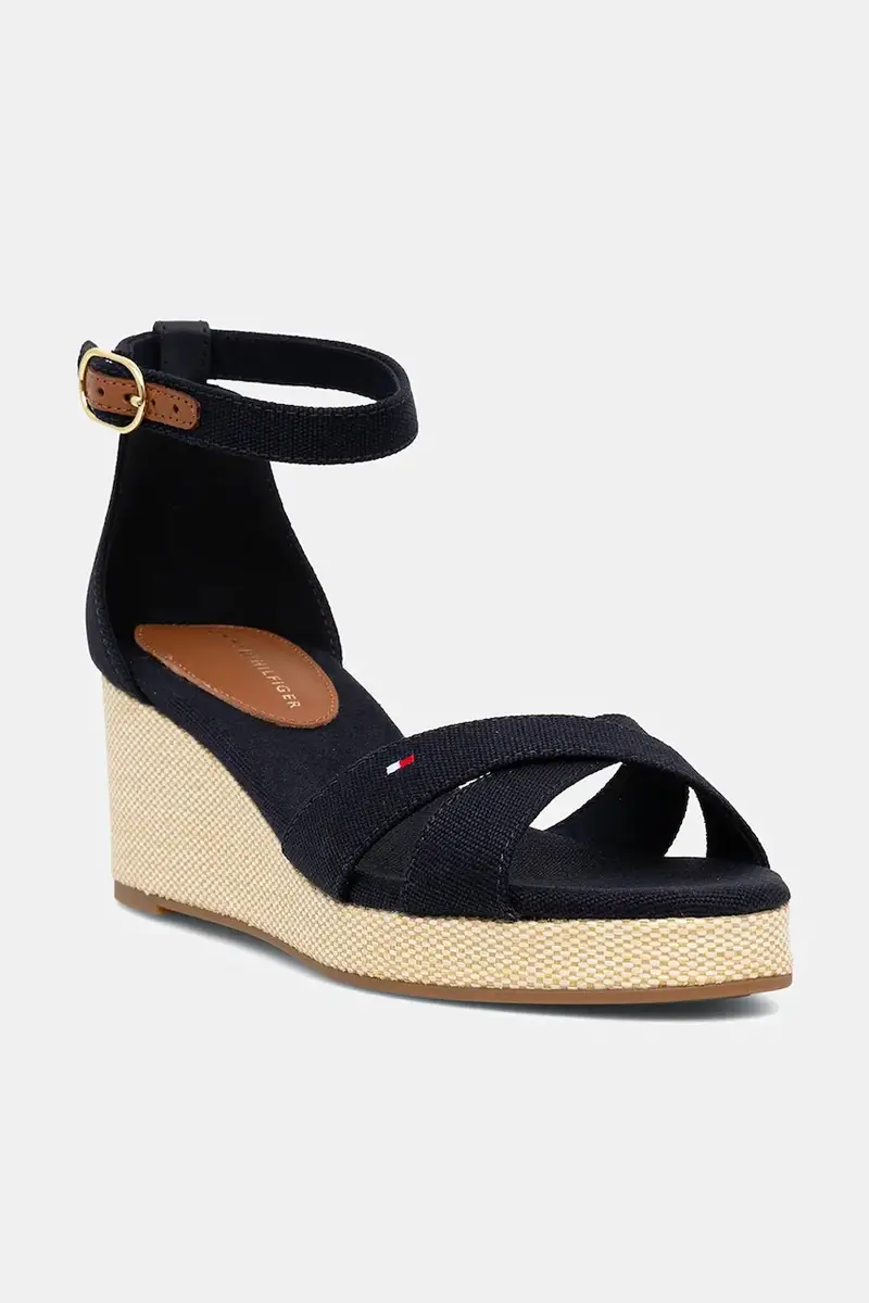 sandali FLAG CRISS-CROS MID WEDGE ESPAD colore blu navy FW0FW08481