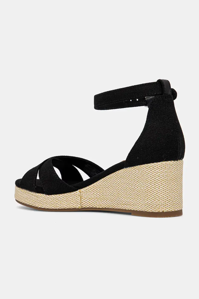 sandali FLAG CRISS-CROS MID WEDGE ESPAD colore nero FW0FW08481 miniatura 3