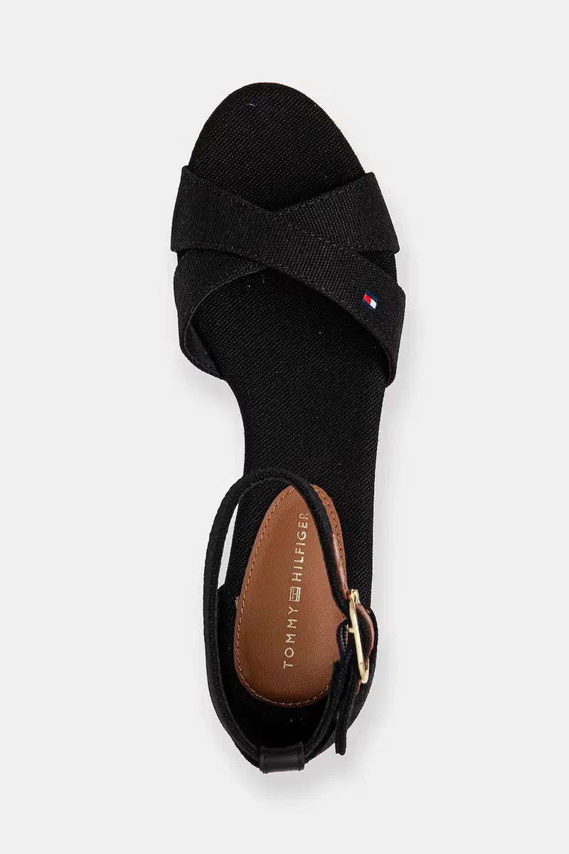 sandali FLAG CRISS-CROS MID WEDGE ESPAD colore nero FW0FW08481 miniatura 4