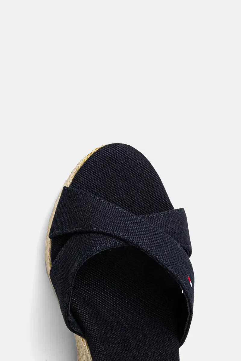 sandali FLAG HIGH WEDGE ESPAD CRISSCROSS colore blu navy FW0FW08661 miniatura 4