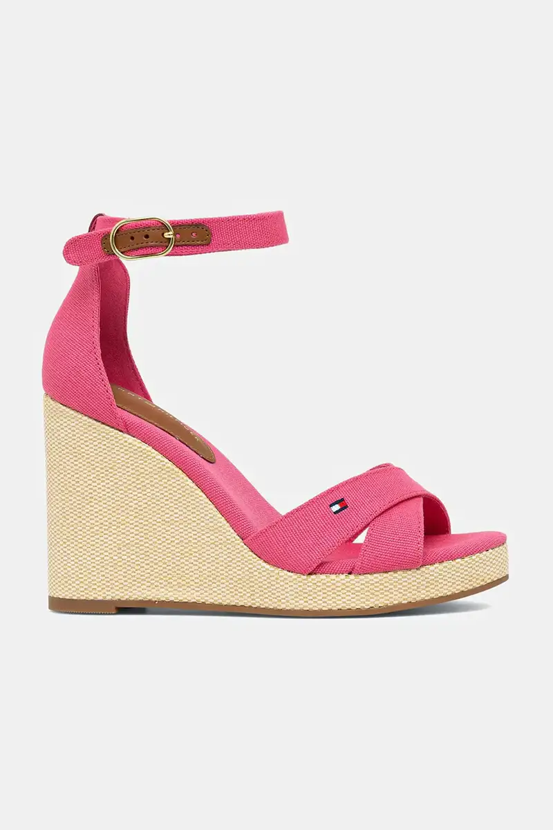 sandali FLAG HIGH WEDGE ESPAD CRISSCROSS colore rosa FW0FW08661 miniatura 2
