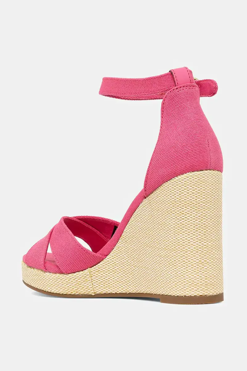 sandali FLAG HIGH WEDGE ESPAD CRISSCROSS colore rosa FW0FW08661 miniatura 3