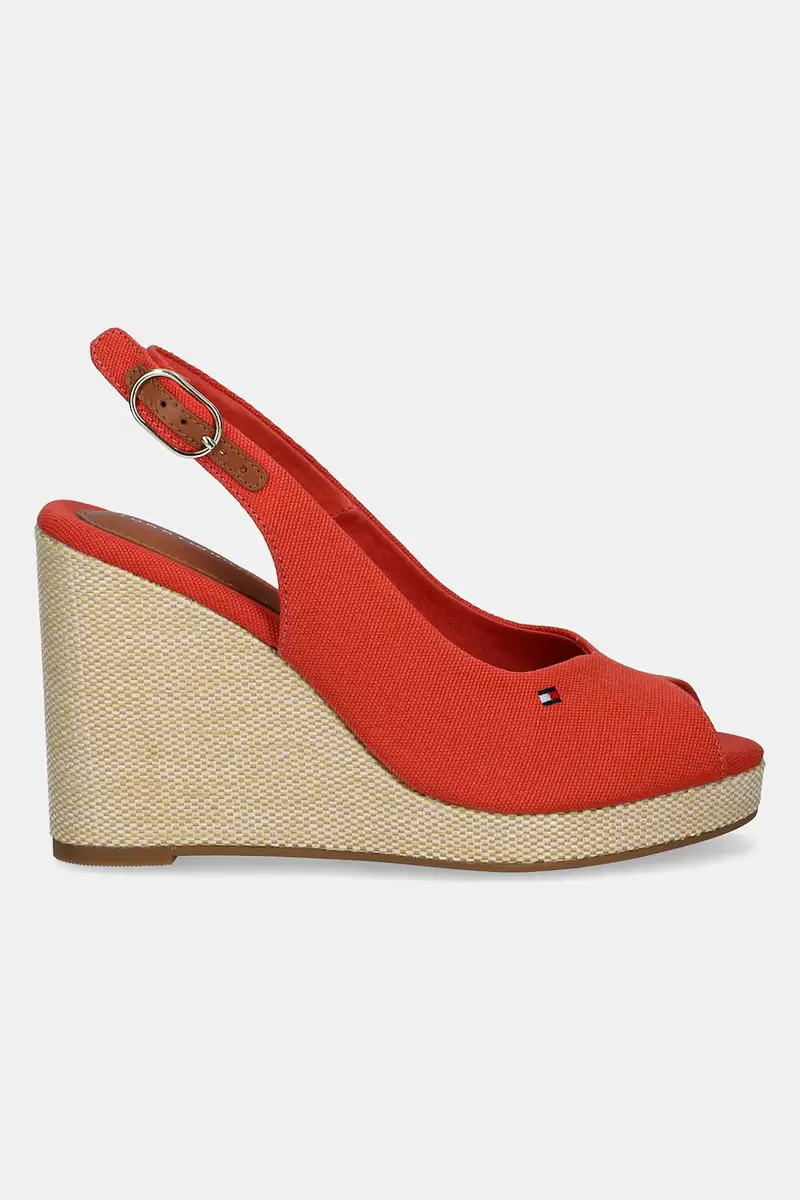 sandali FLAG HIGH WEDGE ESPAD SLINGBACK colore arancione FW0FW08597 Rosso miniatura 2