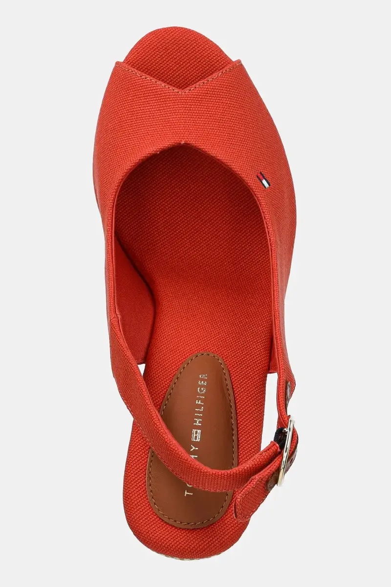 sandali FLAG HIGH WEDGE ESPAD SLINGBACK colore arancione FW0FW08597 Rosso miniatura 4