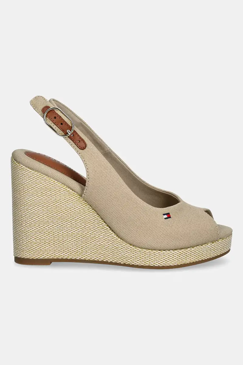 sandali FLAG HIGH WEDGE ESPAD SLINGBACK colore beige FW0FW08597 miniatura 2