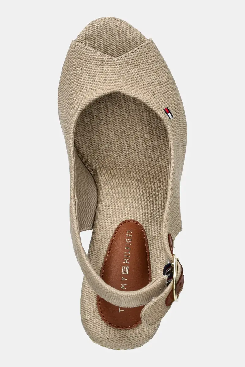 sandali FLAG HIGH WEDGE ESPAD SLINGBACK colore beige FW0FW08597 miniatura 4