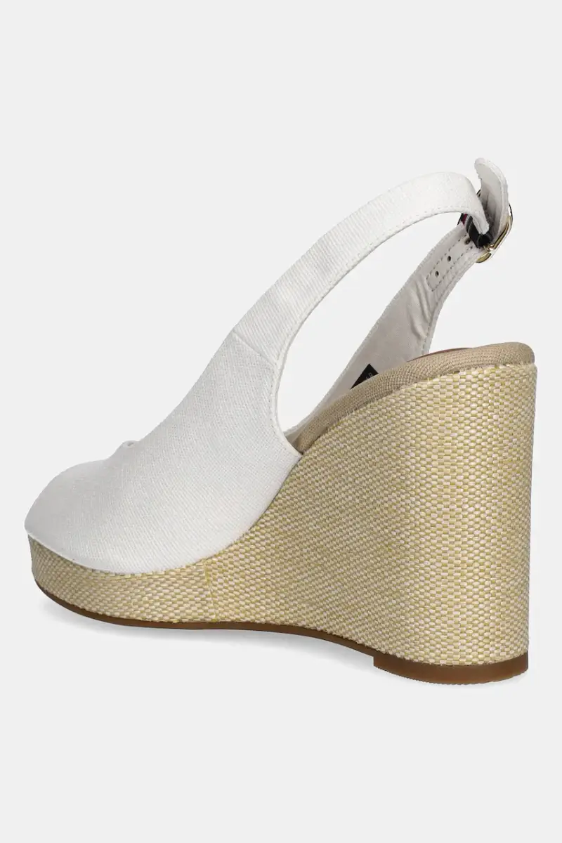 sandali FLAG HIGH WEDGE ESPAD SLINGBACK colore bianco FW0FW08597 miniatura 3