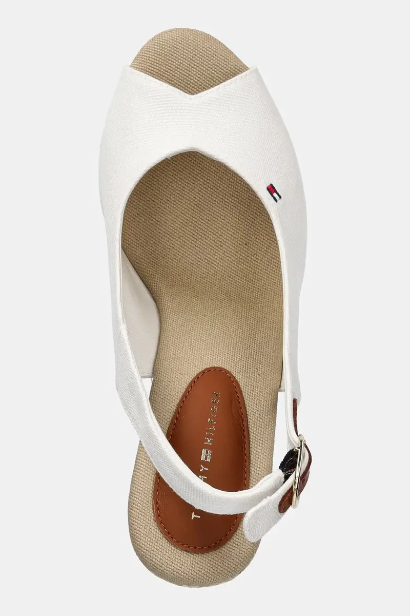 sandali FLAG HIGH WEDGE ESPAD SLINGBACK colore bianco FW0FW08597 miniatura 4