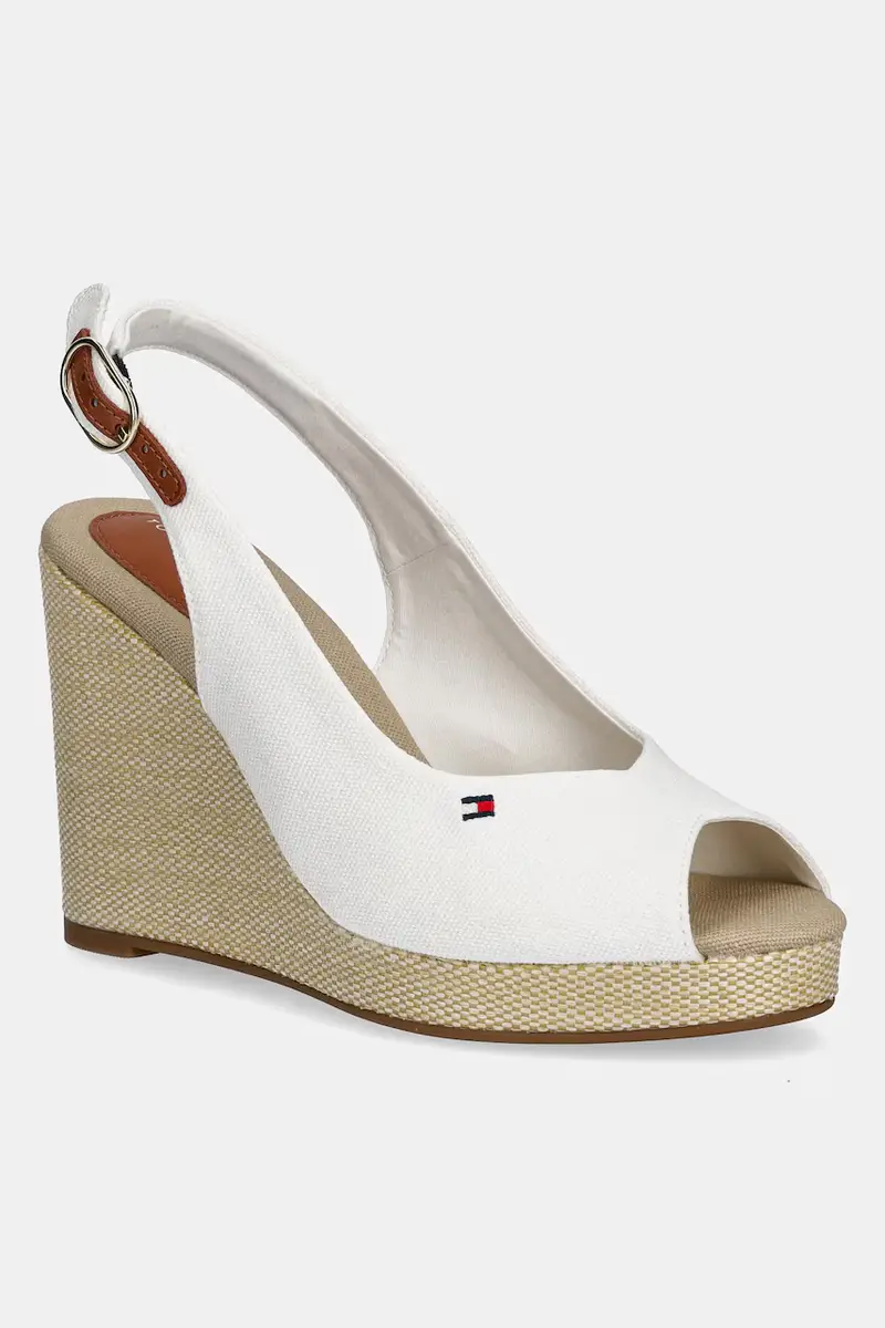 sandali FLAG HIGH WEDGE ESPAD SLINGBACK colore bianco FW0FW08597