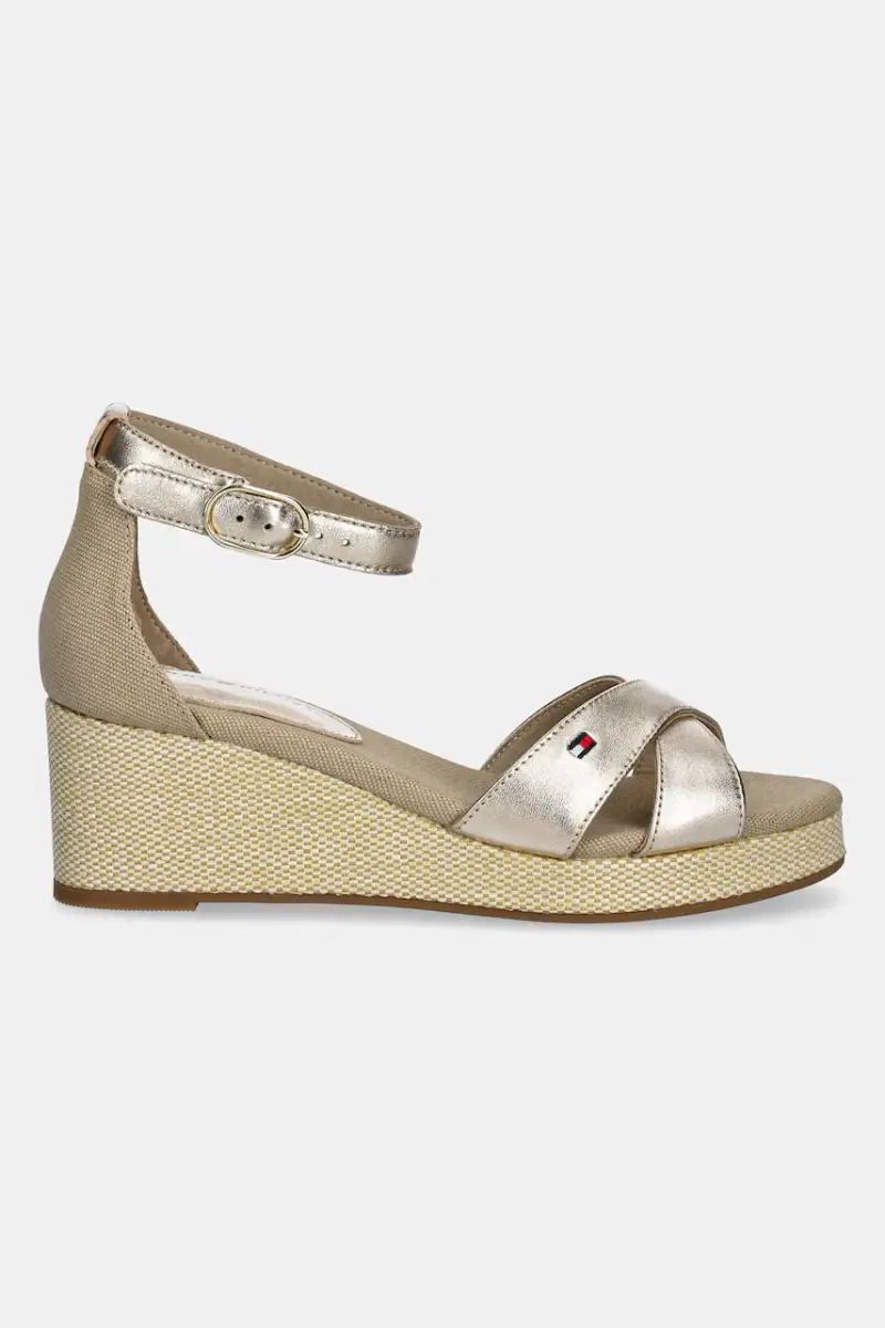 sandali FLAG METALLIC MID WEDGE ESPAD colore oro FW0FW08810 miniatura 2