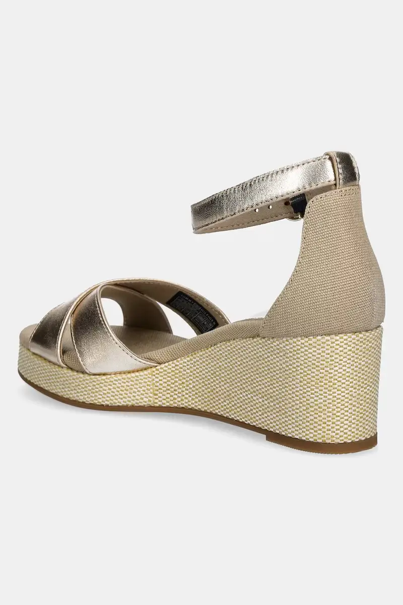 sandali FLAG METALLIC MID WEDGE ESPAD colore oro FW0FW08810 miniatura 3