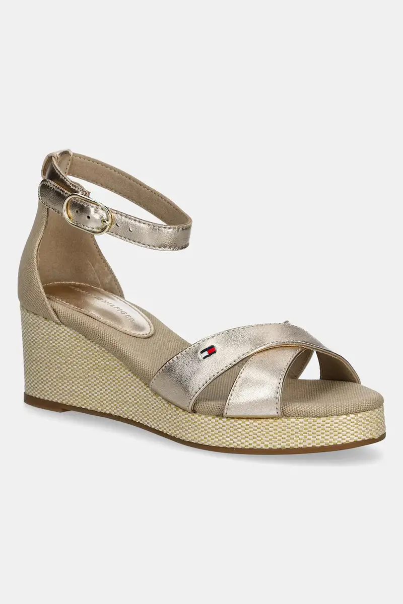 sandali FLAG METALLIC MID WEDGE ESPAD colore oro FW0FW08810
