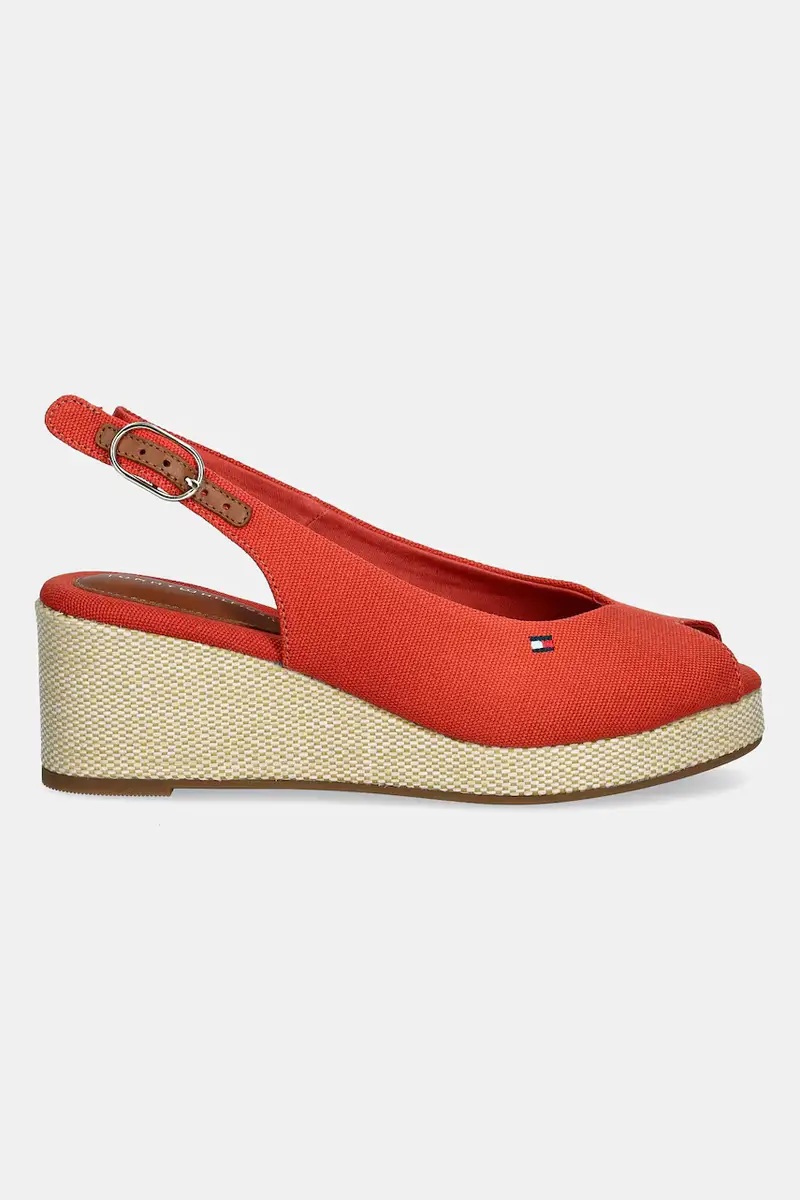 sandali FLAG MID WEDGE ESPAD SLINGBACK colore arancione FW0FW08595 Rosso miniatura 2