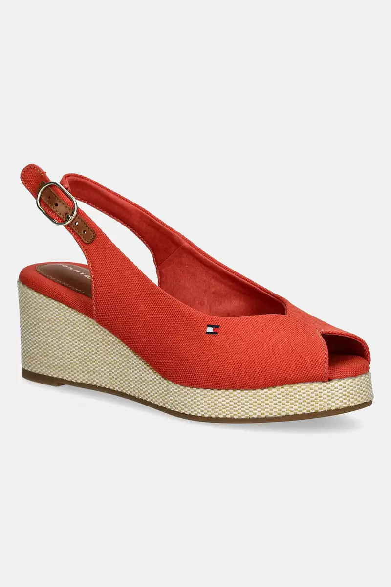 sandali FLAG MID WEDGE ESPAD SLINGBACK colore arancione FW0FW08595 Rosso