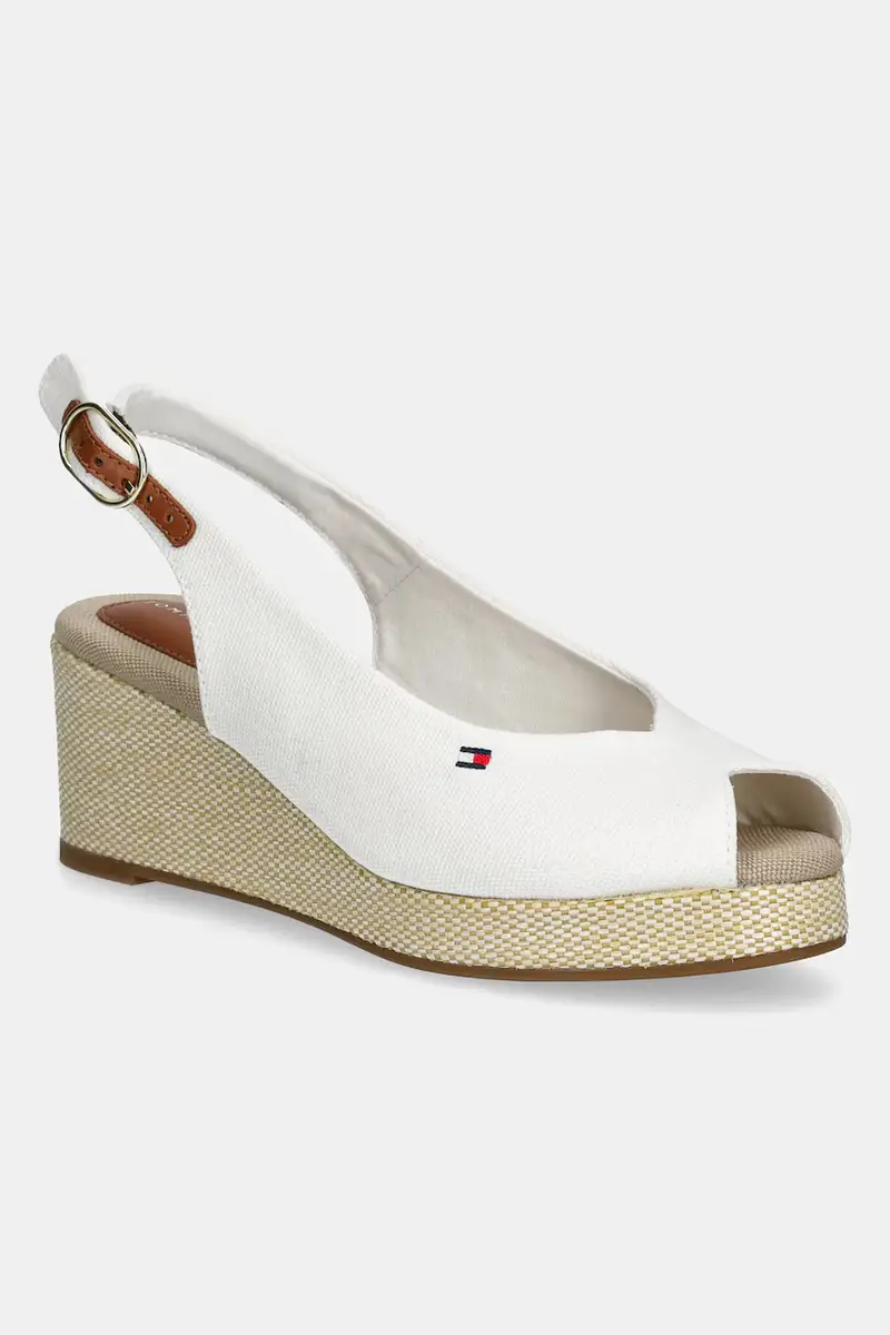 sandali FLAG MID WEDGE ESPAD SLINGBACK colore bianco FW0FW08595