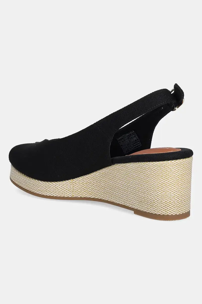 sandali FLAG MID WEDGE ESPAD SLINGBACK colore nero FW0FW08595 miniatura 3