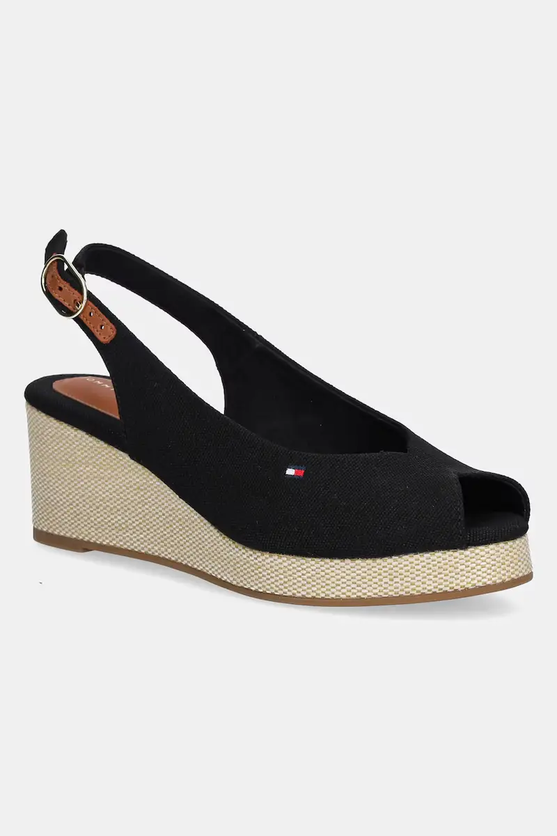 sandali FLAG MID WEDGE ESPAD SLINGBACK colore nero FW0FW08595