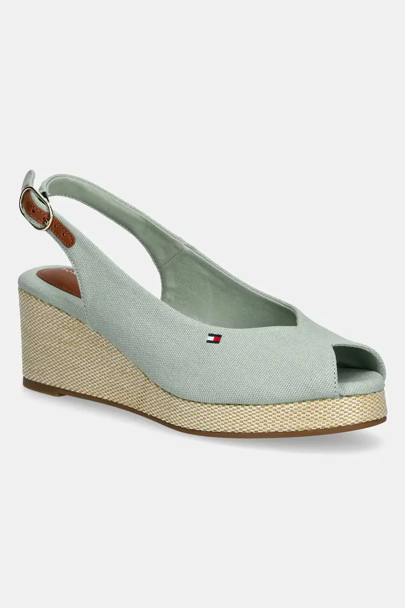 sandali FLAG MID WEDGE ESPAD SLINGBACK colore verde FW0FW08595