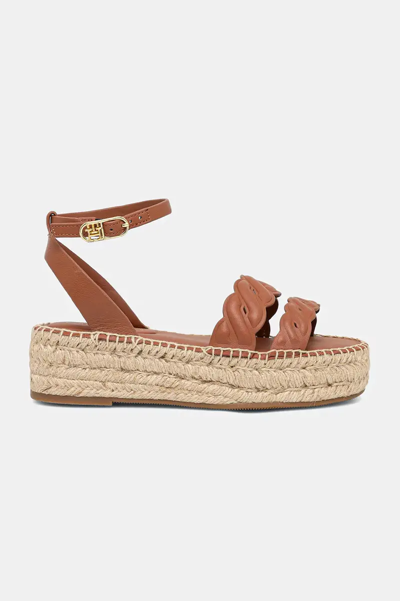 sandali in pelle LEATHER ROPE REAL ESPAD SANDAL donna colore marrone FW0FW08496 miniatura 2