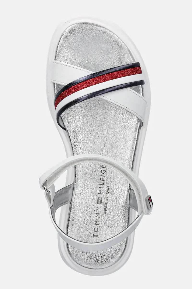 sandali per bambini colore bianco T4A2-33799 miniatura 4