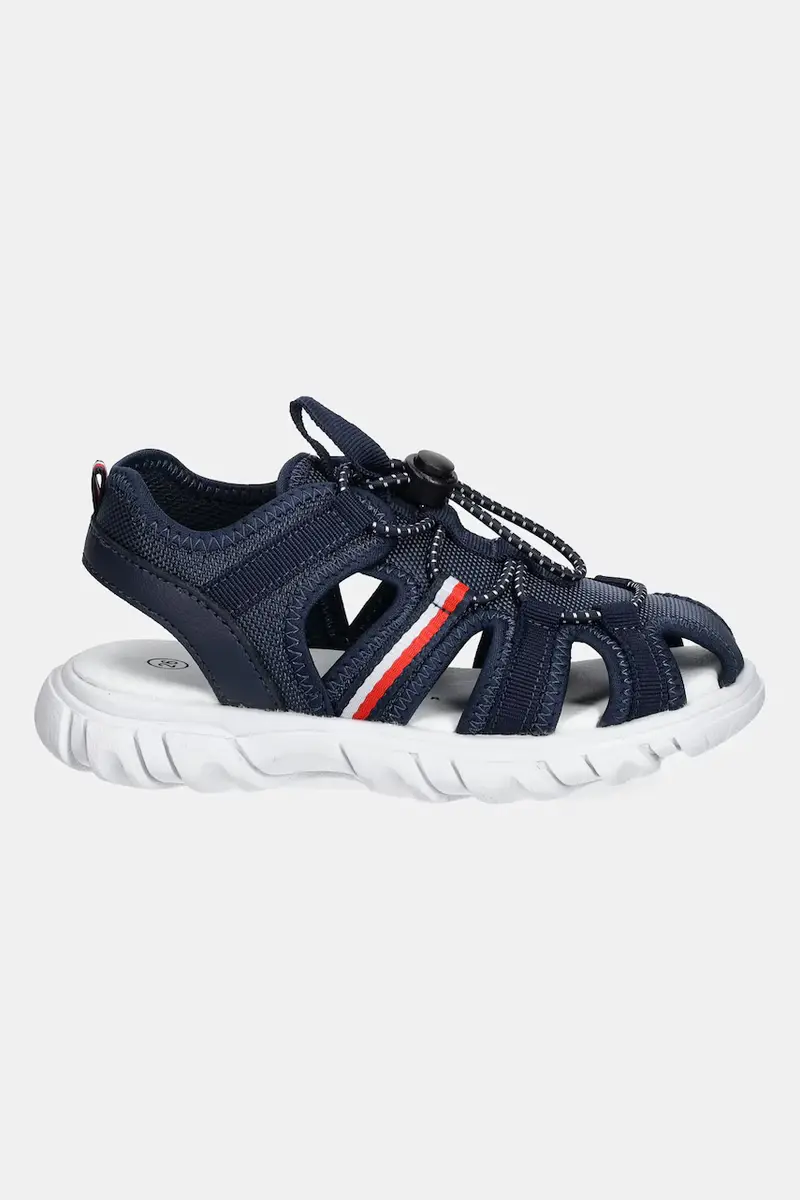 sandali per bambini colore blu navy T1B2-33895 miniatura 2