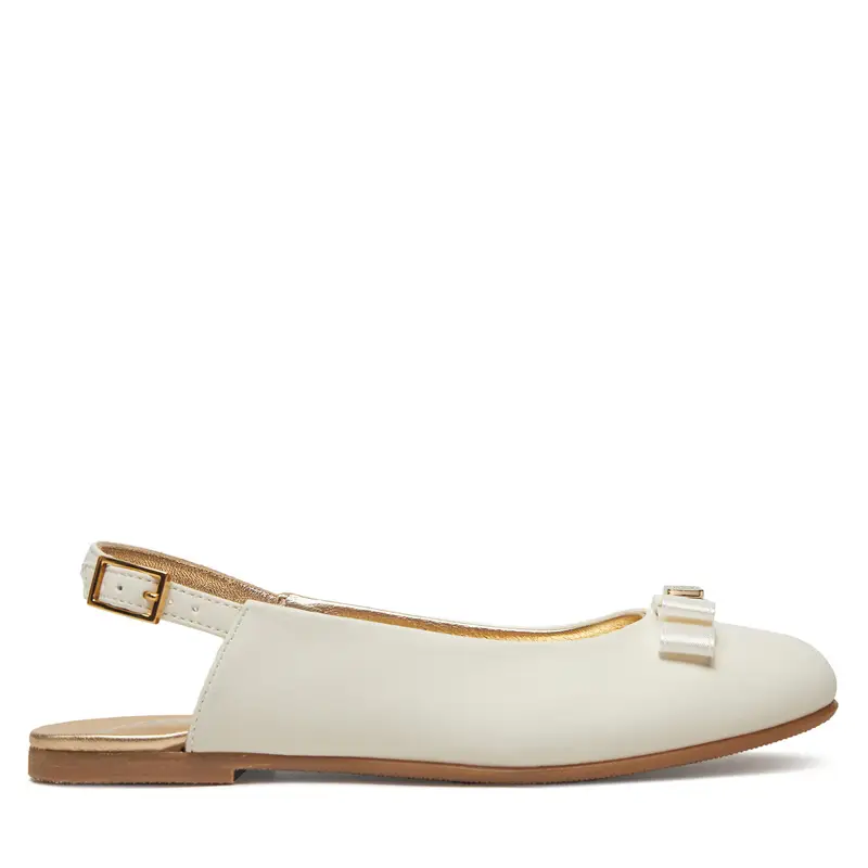 Sandali Tommy Hilfiger Ballerina Chanel T4A3-33929-0206 S Écru Écru