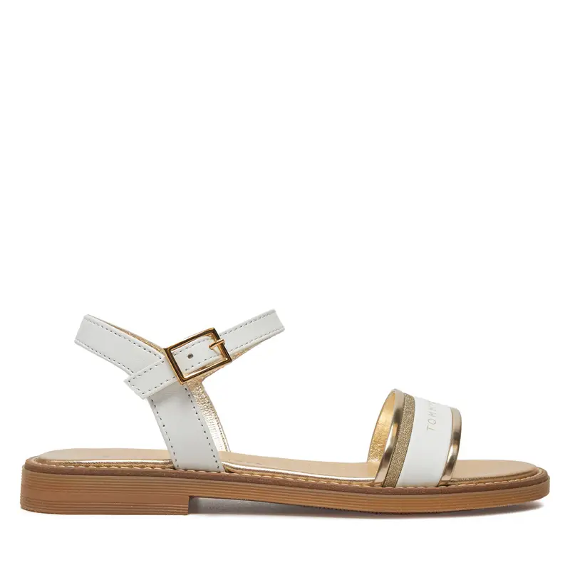 Sandali Tommy Hilfiger Sandal T4A2-33944-1281 S Bianco