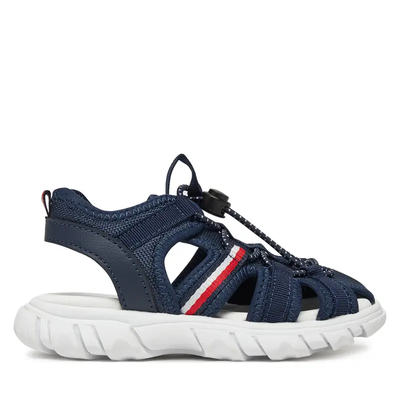 Sandali Tommy Hilfiger T1B2-33895-1591 S Blu scuro