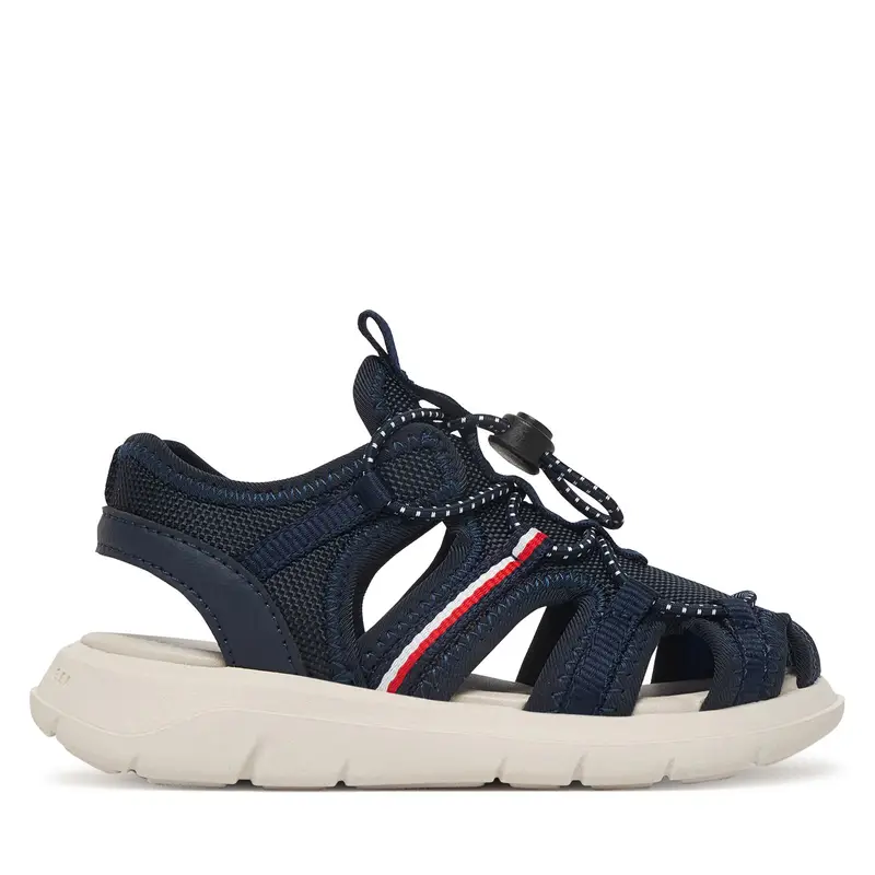 Sandali Tommy Hilfiger T1B2-34385-1591 Blu scuro