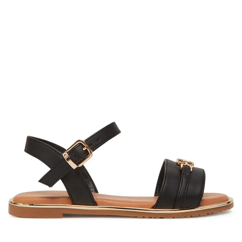 Sandali Tommy Hilfiger T3A2-33778-0326 M Nero
