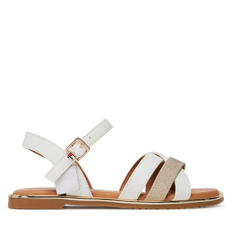 Sandali Tommy Hilfiger T3A2-33779-0273X M Bianco