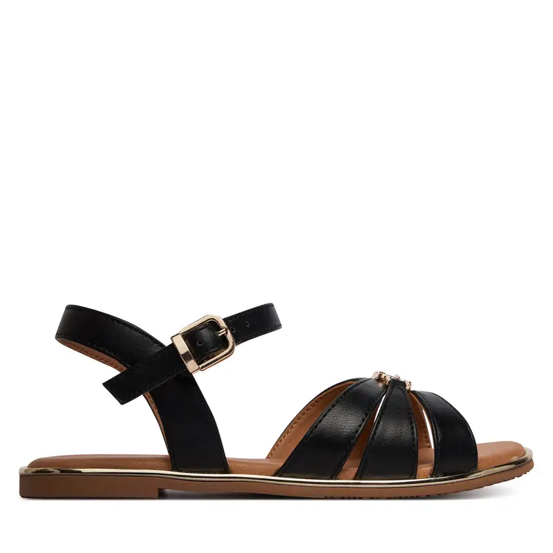 Sandali Tommy Hilfiger T3A2-34280-0326 M Nero