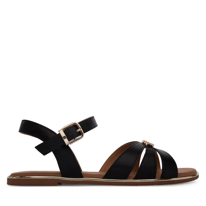 Sandali Tommy Hilfiger T3A2-34280-0326 S Nero