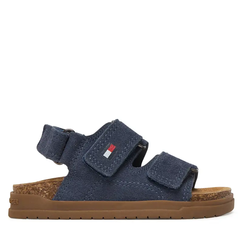 Sandali Tommy Hilfiger T3X2-34394-1899806 S Blu scuro