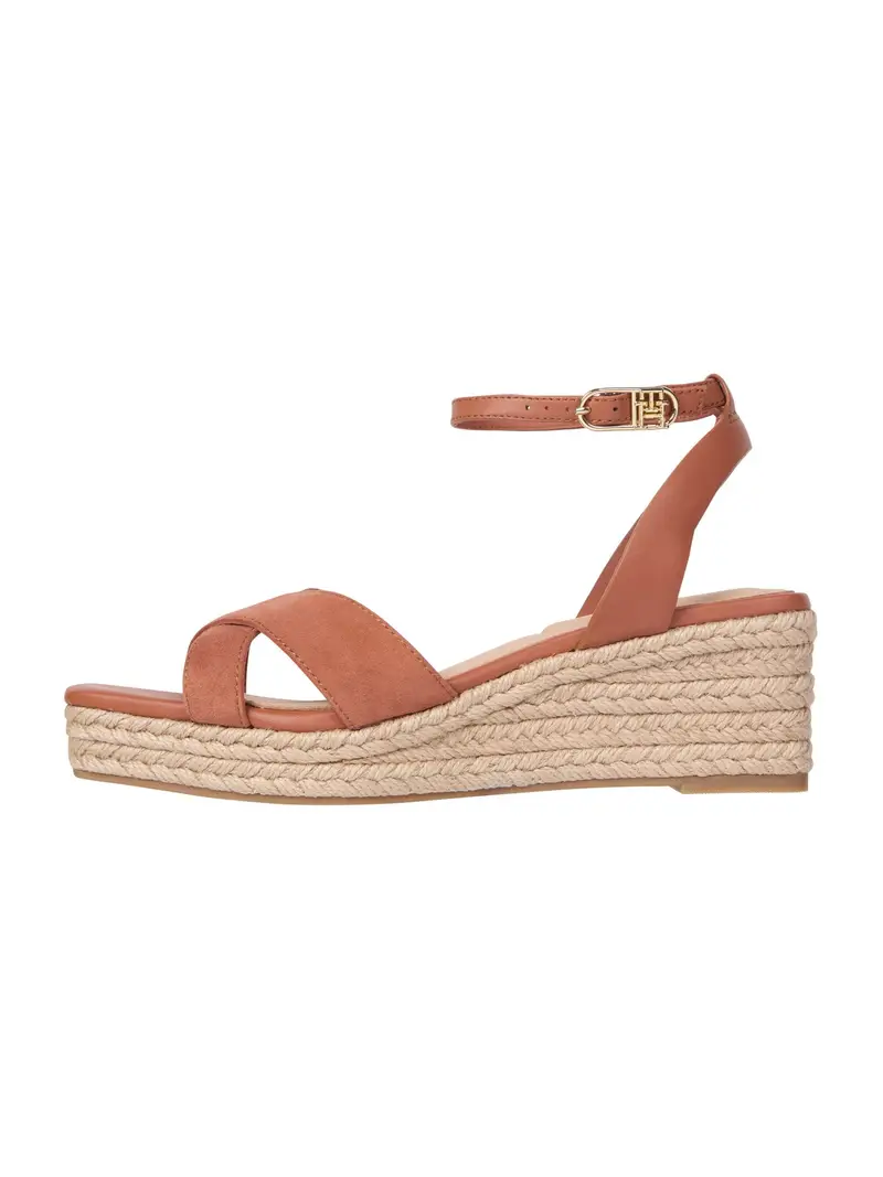 TOMMY HILFIGER Sandalo con cinturino  castano