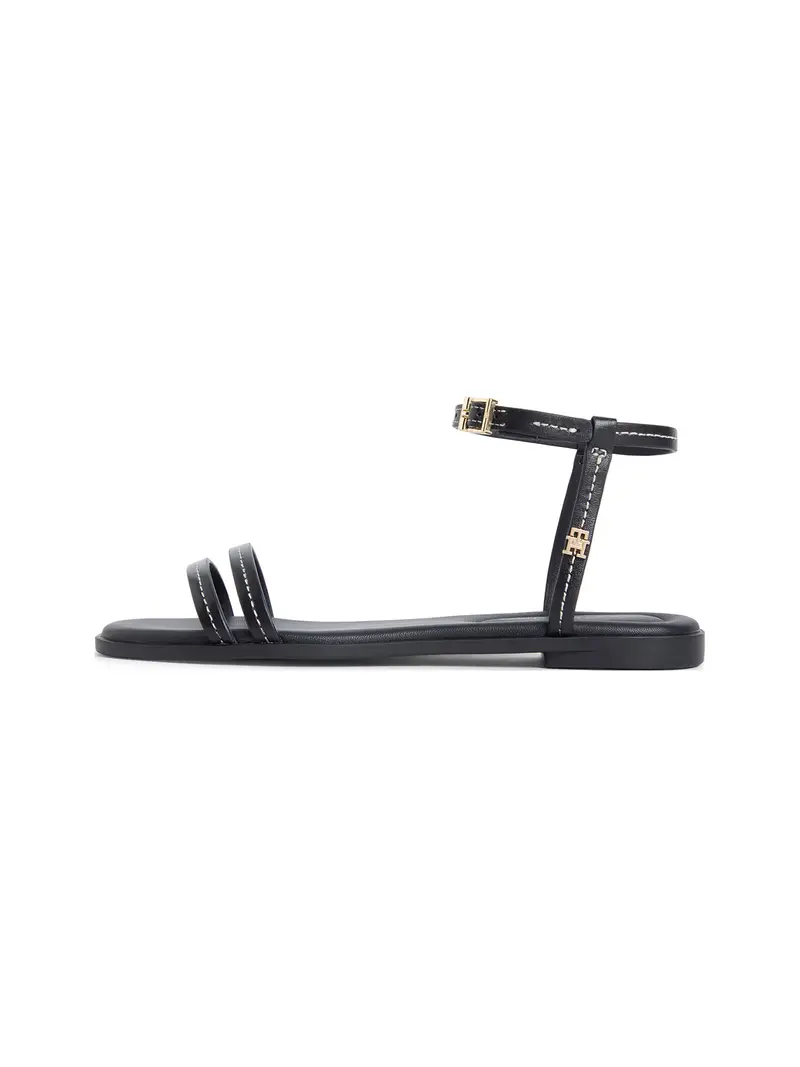 Sandalo con cinturino nero