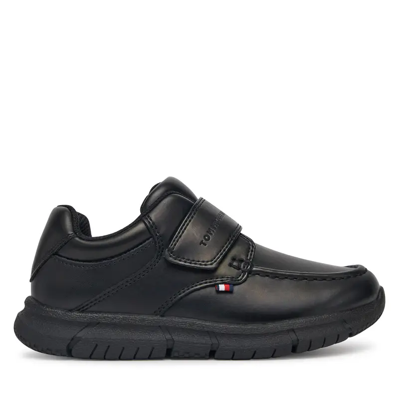 Scarpe basse Tommy Hilfiger Low Cut Velcro Shoe T3B4-33176-1355 M Nero