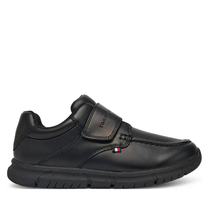Scarpe basse Tommy Hilfiger Low Cut Velcro Shoe T3B4-33176-1355 S Nero