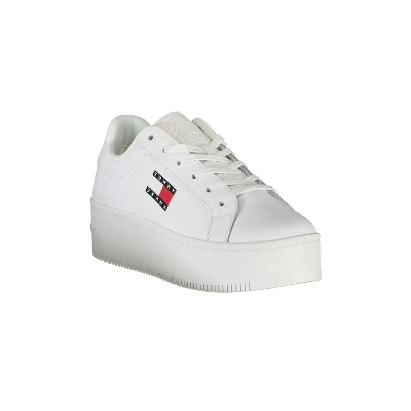 Scarpe Donna Bianche in Stile Sportivo Bianco miniatura 2