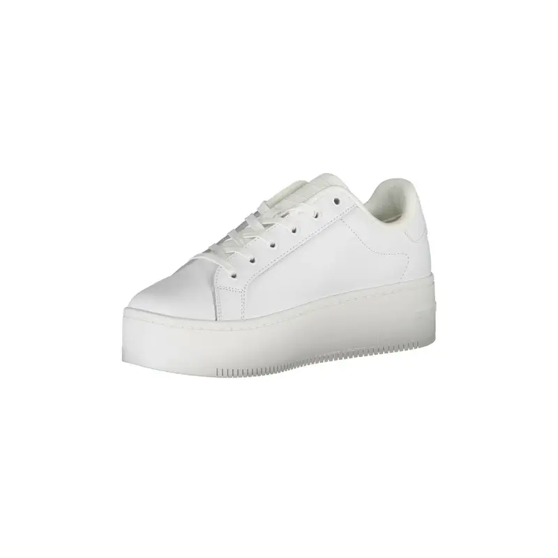 Scarpe Donna Bianche in Stile Sportivo Bianco miniatura 3