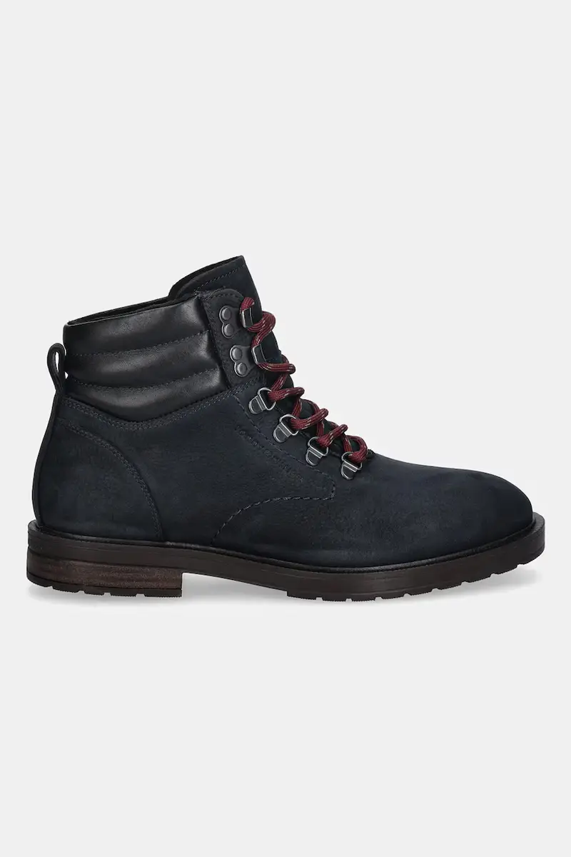 scarpe in nubuck CLEATED HILFIGER WRM HOOK BOOT uomo colore blu navy FM0FM05699 miniatura 2