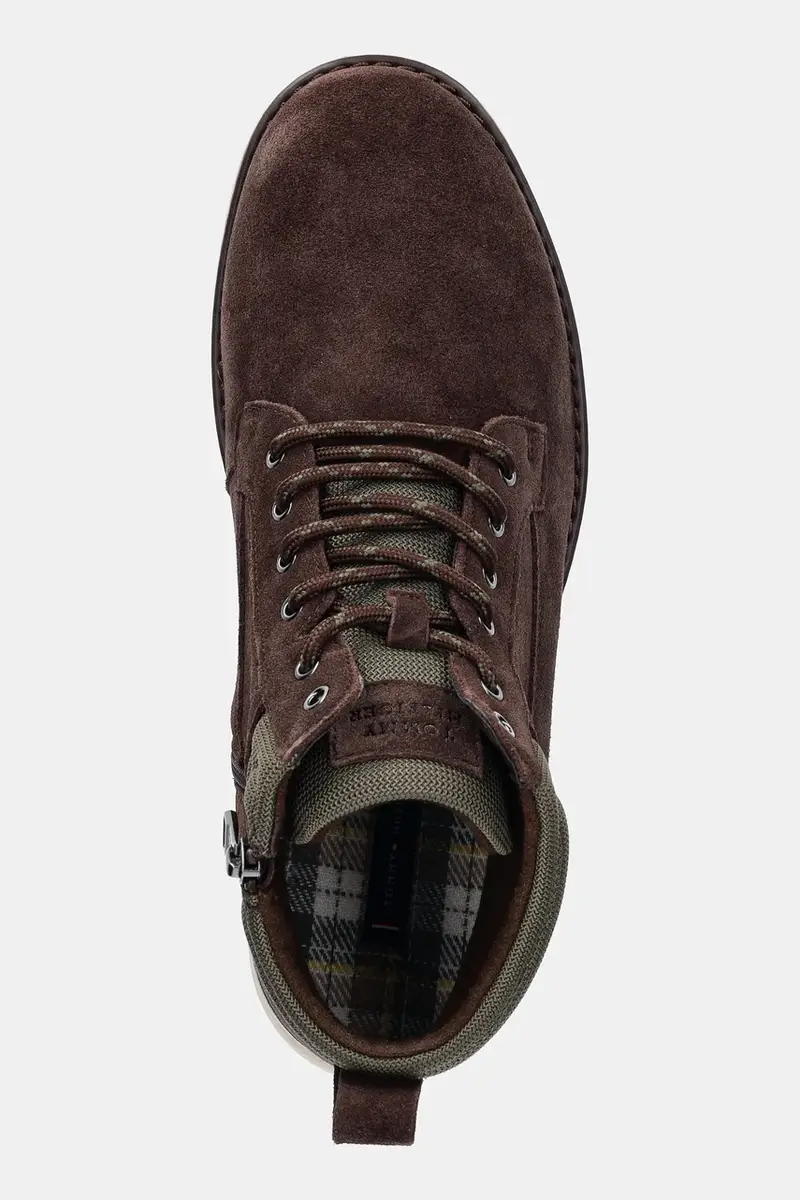 scarpe in pelle CORPORATE W SUEDE LACE BOOT uomo colore marrone FM0FM05605 miniatura 4